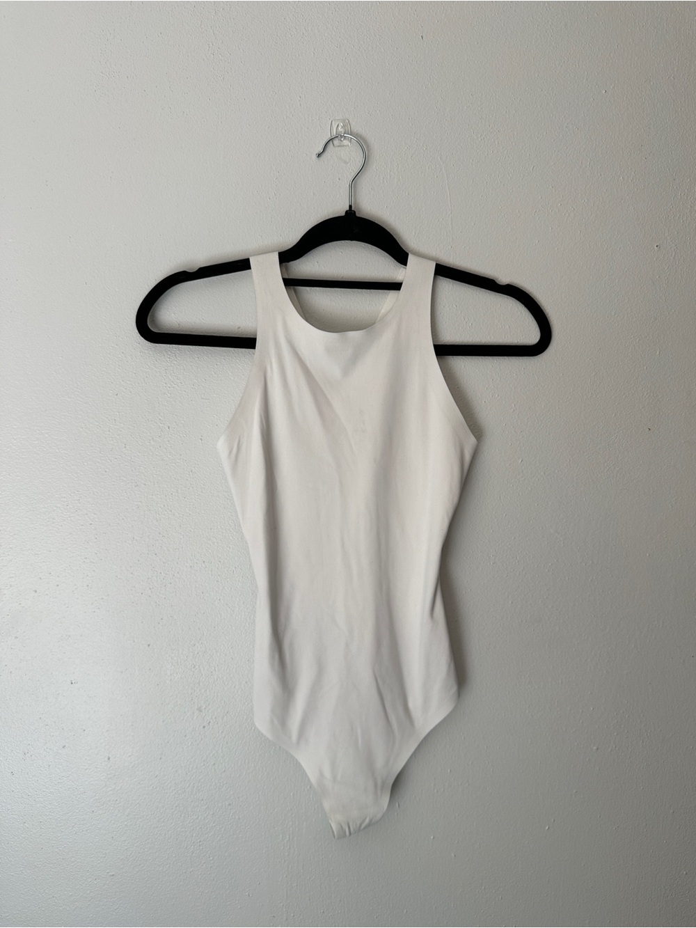 Aerie smoothez White One-Piece Bodysuit